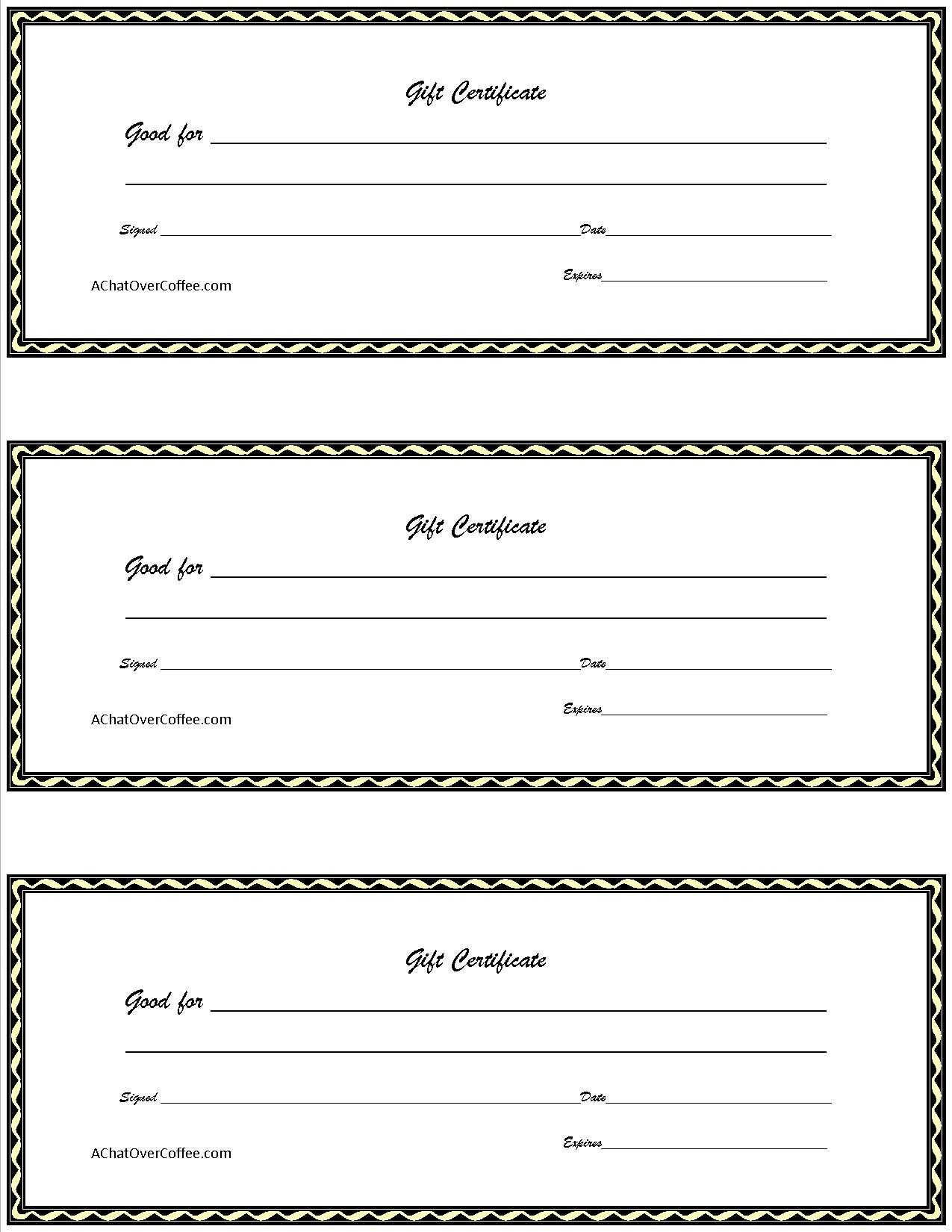 Printable Gift Certificate Paper | Template Business Psd With Regard To Homemade Christmas Gift Certificates Templates