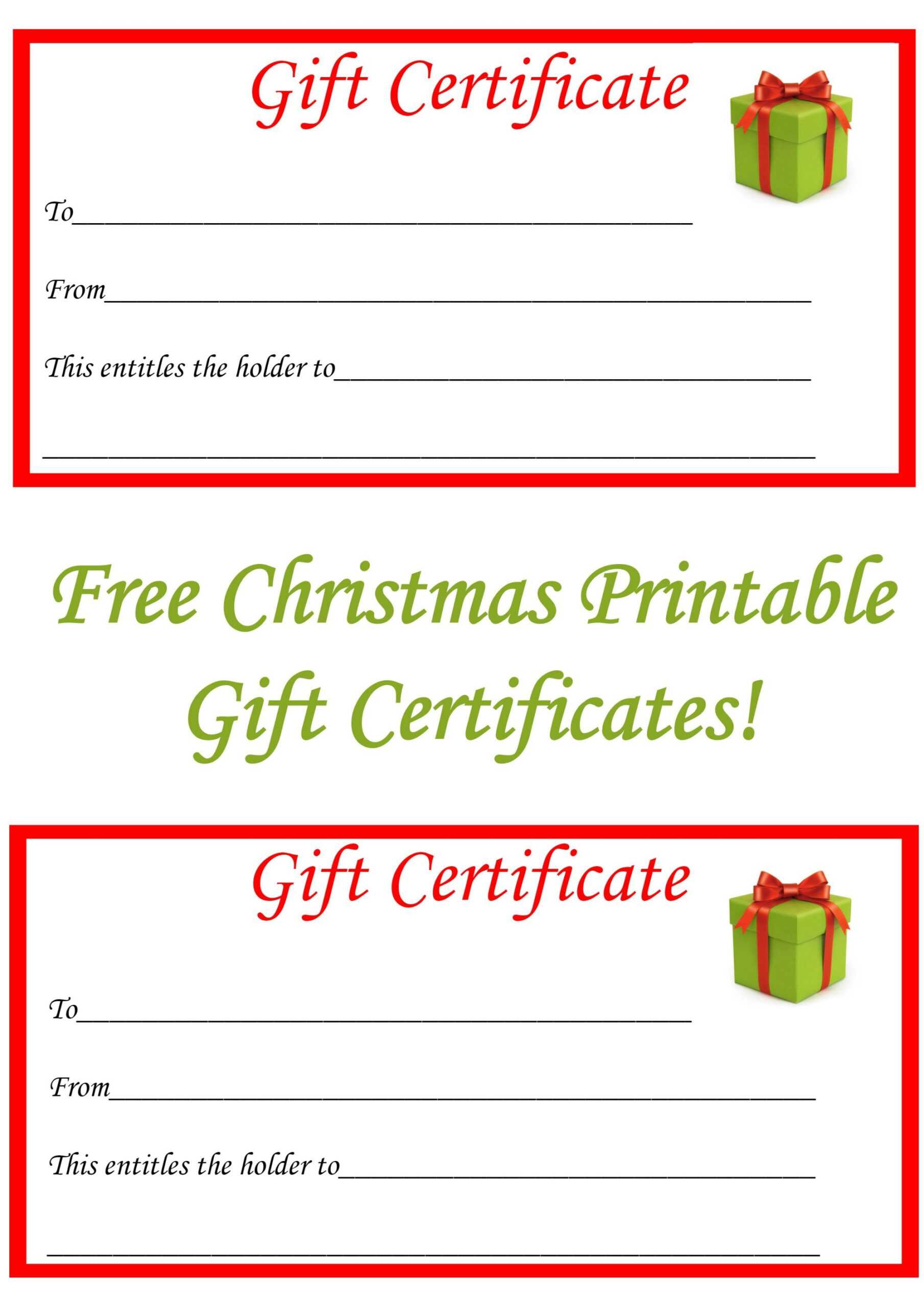 Printable Gift Voucher Template | Certificatetemplategift Intended For Printable Gift Certificates Templates Free