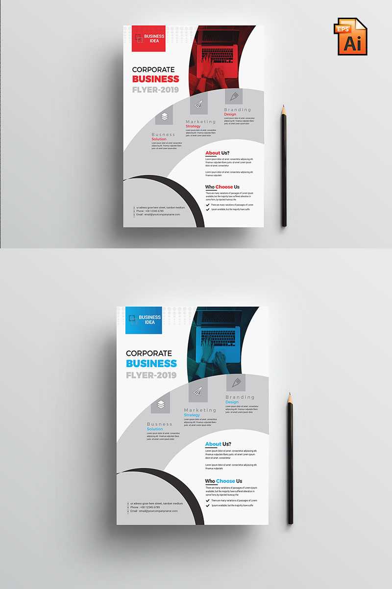 Professional Flyer Design Corporate Identity Template Inside Professional Brochure Design Templates