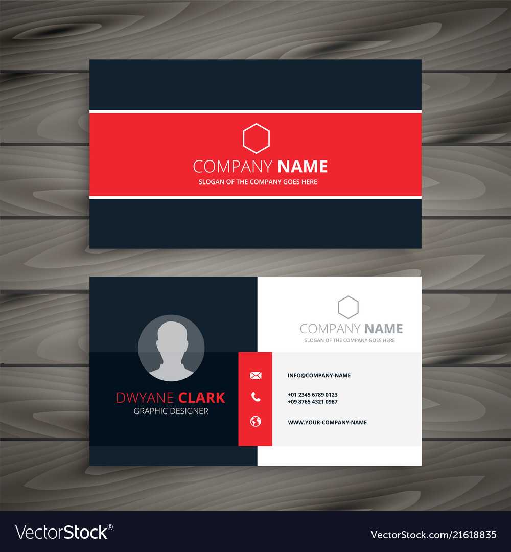 Professional Red Business Card Template Regarding Professional Business Card Templates Free Download