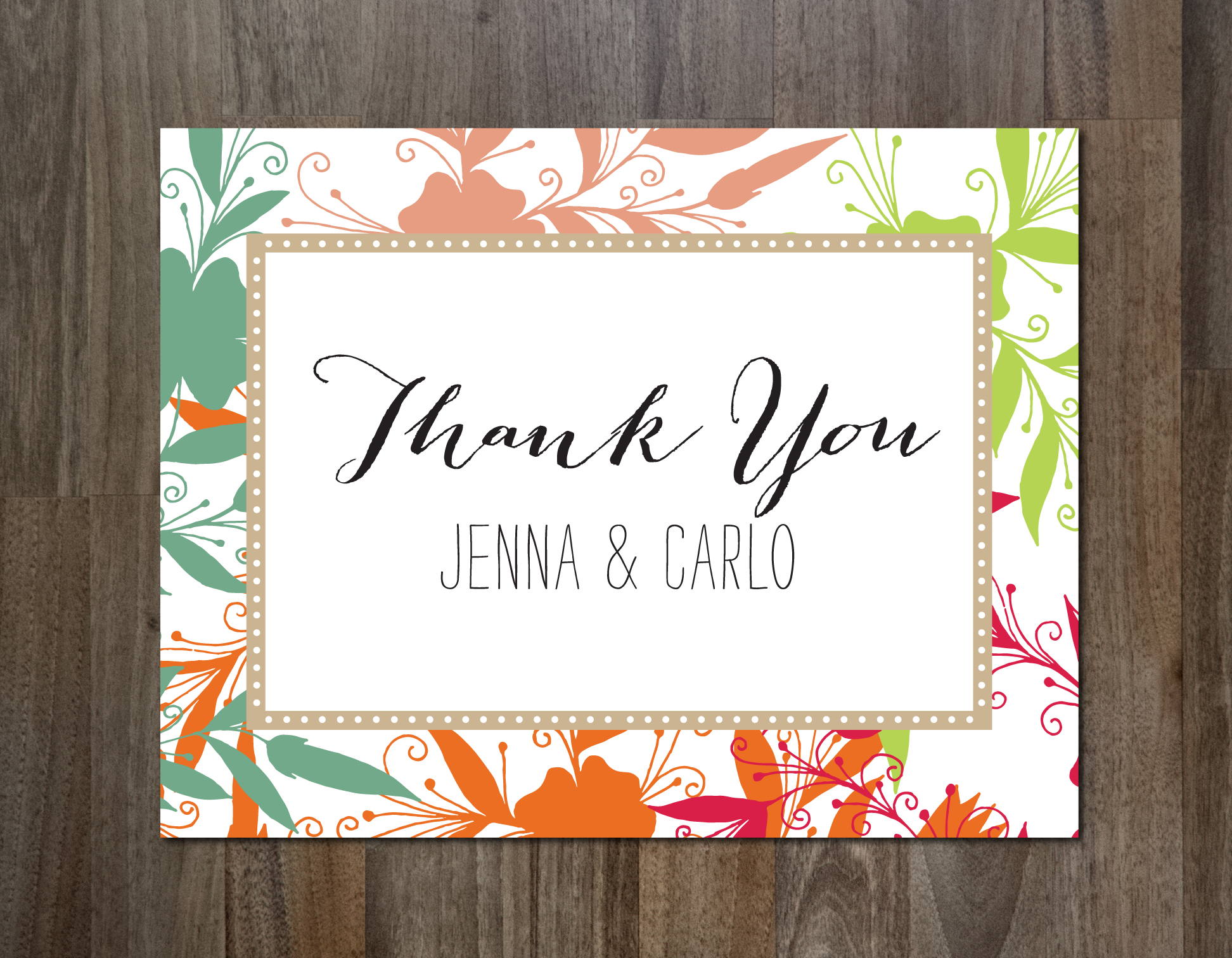 Professional Thank You Card Designs – Yaser.vtngcf Pertaining To Thank You Note Card Template