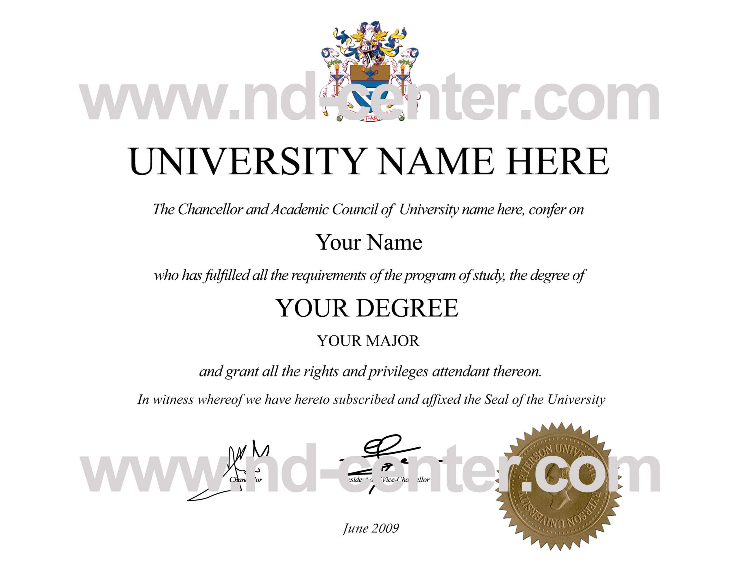 Quality Fake Diploma Samples Pertaining To Masters Degree Certificate Template