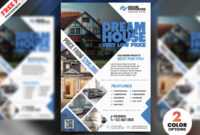 Real Estate Flyer Design Psd | Psdfreebies throughout Real Estate Brochure Templates Psd Free Download