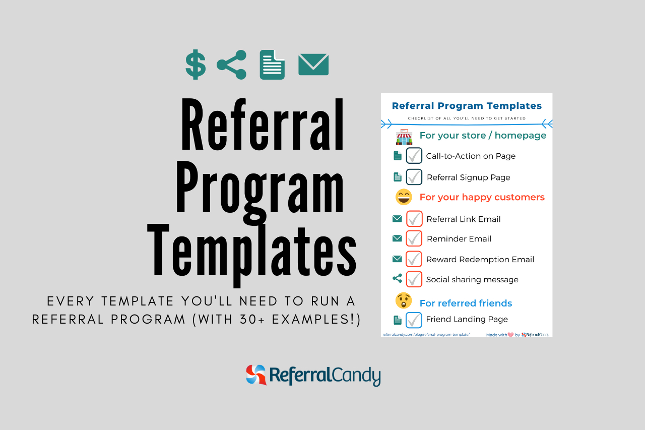 Real Life Referral Program Templates That You Can Steal Throughout Referral Card Template