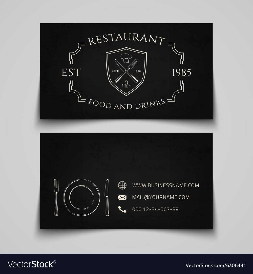 Restaurant Business Card Template Intended For Frequent Diner Card Template