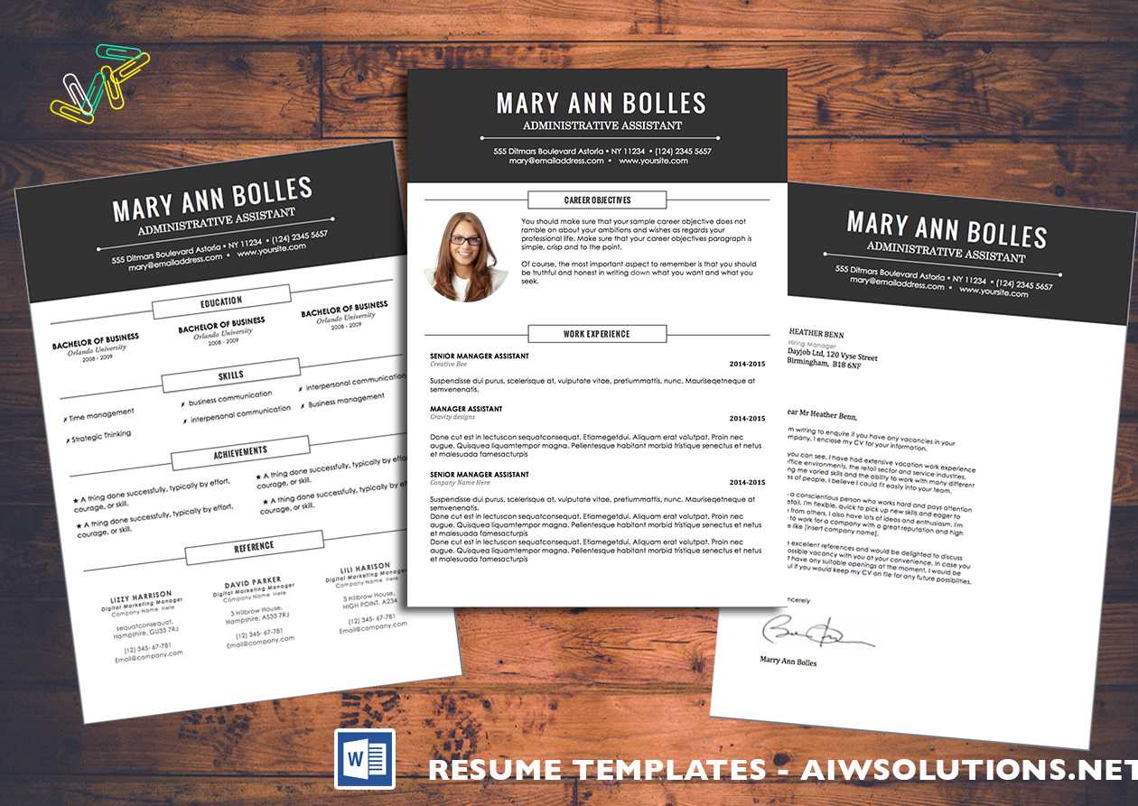 Resume Template Id02 Within Business Card Template For Word 2007