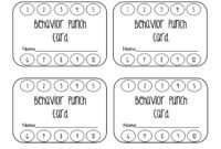 Reward Punch Card Template - Milas.westernscandinavia with regard to Free Printable Punch Card Template