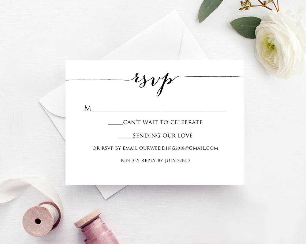 Rsvp Card Printable Template Within Celebrate It Templates Place Cards