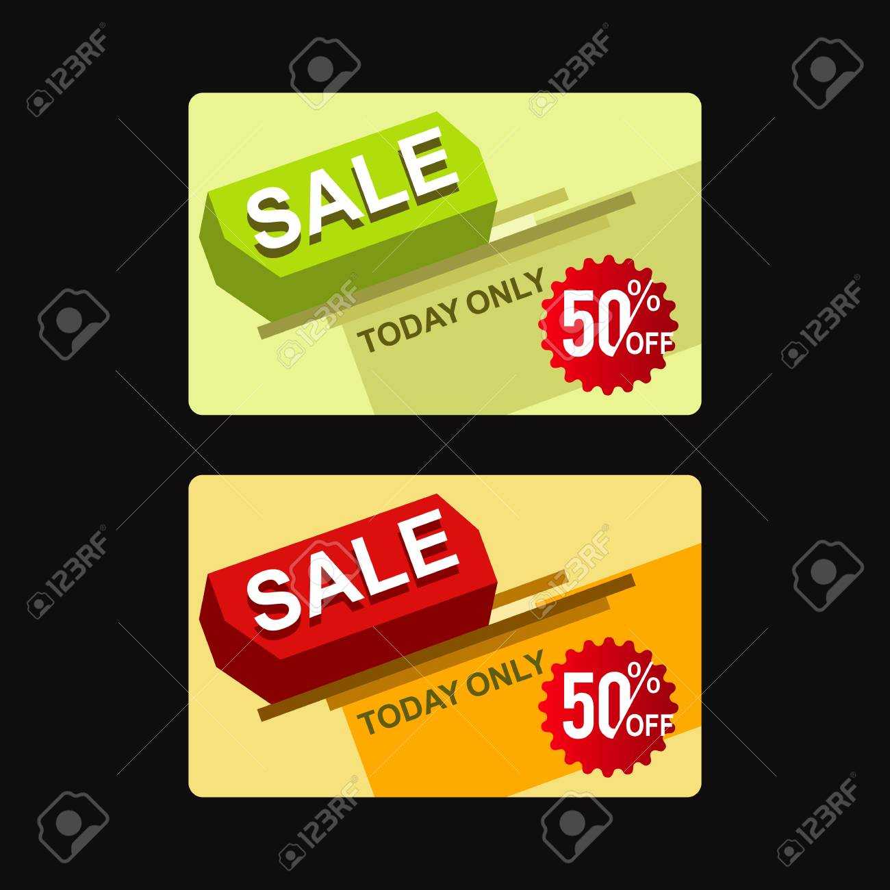 Sale 50 Card Design Vector Template In Credit Card Templates For Sale