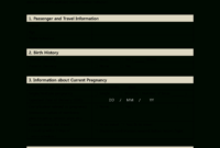Sample Medical Certificate For Pregnancy Air Travel - Milas intended for Fit To Fly Certificate Template