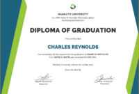 Sample Of Diploma Certificate - Milas.westernscandinavia for University Graduation Certificate Template