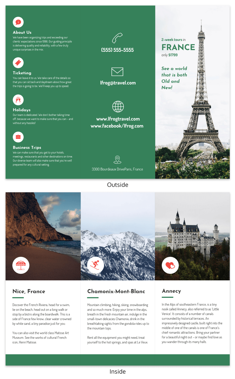 Sample Travel Brochure – Milas.westernscandinavia Intended For Travel Brochure Template For Students