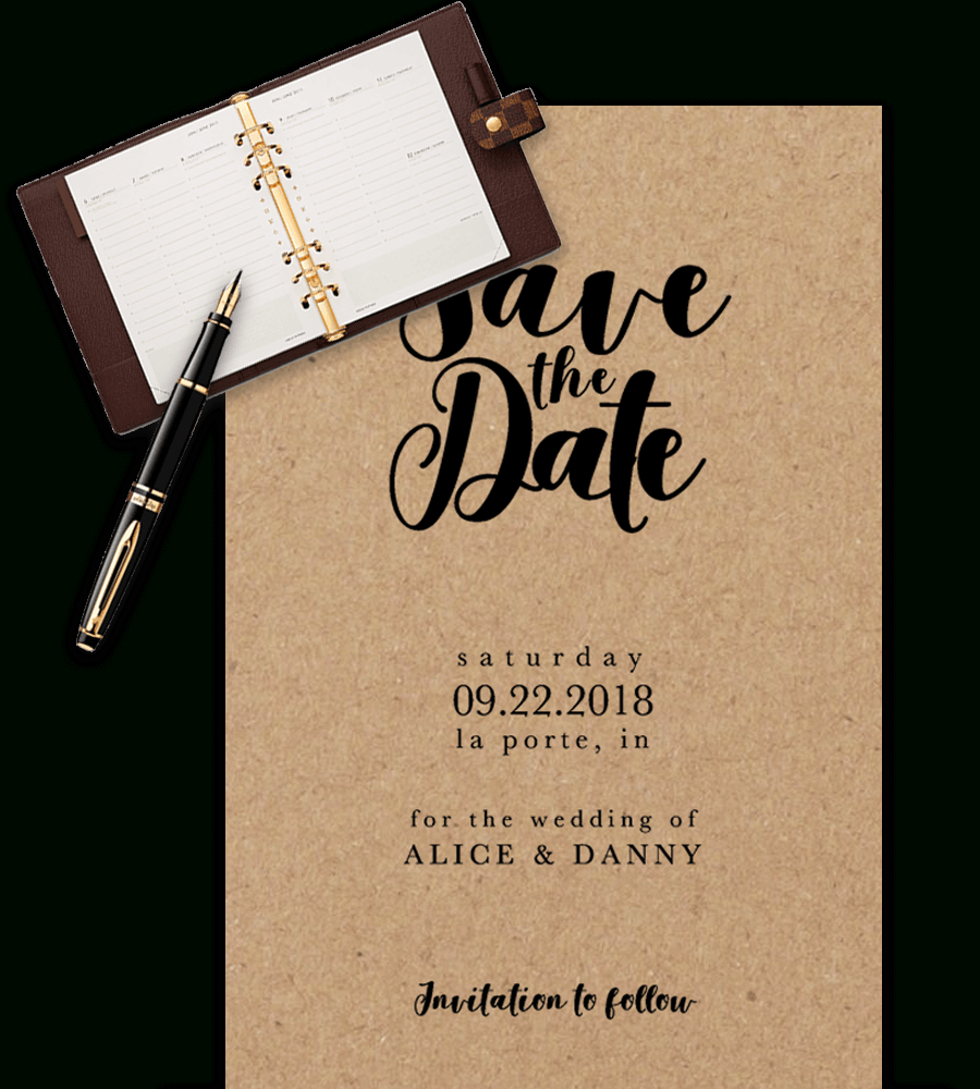 Save The Date Free Templates – Milas.westernscandinavia For Save The Date Cards Templates