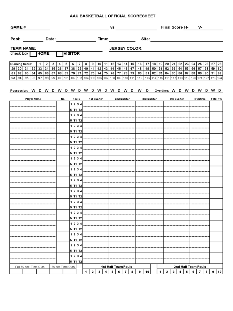 Score Sheet Template – 158 Free Templates In Pdf, Word Pertaining To Bridge Score Card Template