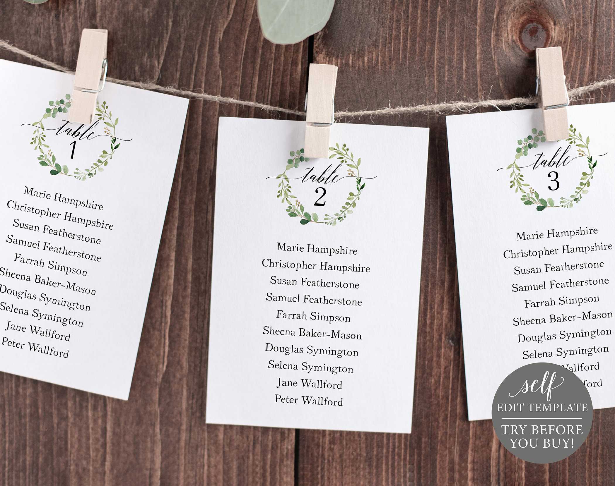 Seating Chart Template, Printable Seating Plan Template Throughout Printable Escort Cards Template