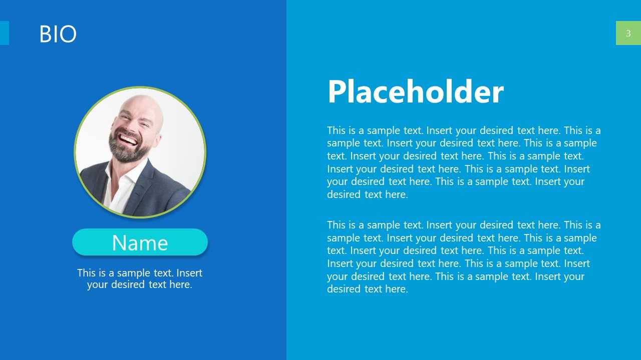 Self Introduction Powerpoint Template Inside Biography Powerpoint Template