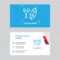 Shield Business Card Design Template, Visiting For Your Company,.. Regarding Shield Id Card Template