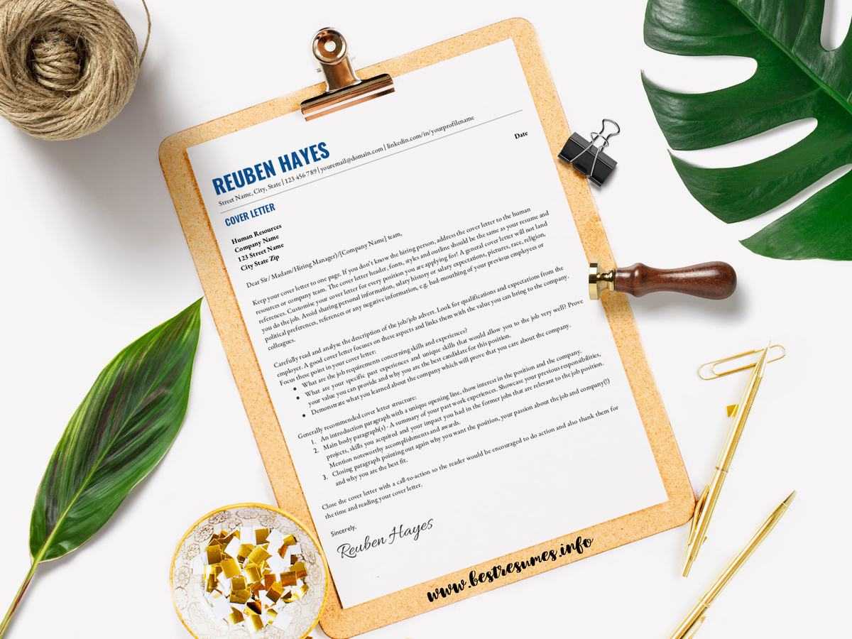 Simple Resume Template Reuben Hayes – Bestresumes Inside Hayes Certificate Templates