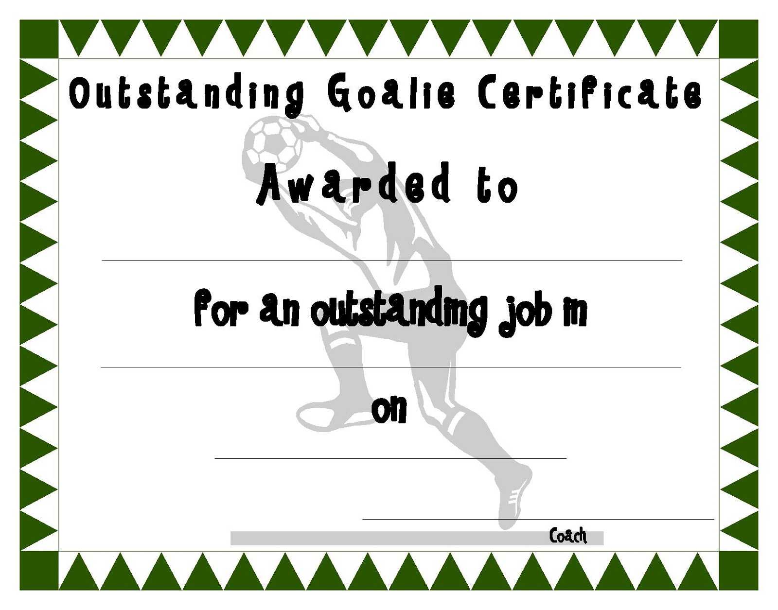 Soccer Certificate Templates | Activity Shelter With Regard To Soccer Certificate Template Free