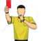 Soccer Referee Showing Red Card. Referee On Football Match Showing.. With Soccer Referee Game Card Template