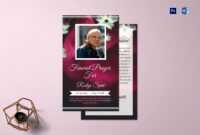 Special Funeral Prayer Card Template with regard to Prayer Card Template For Word