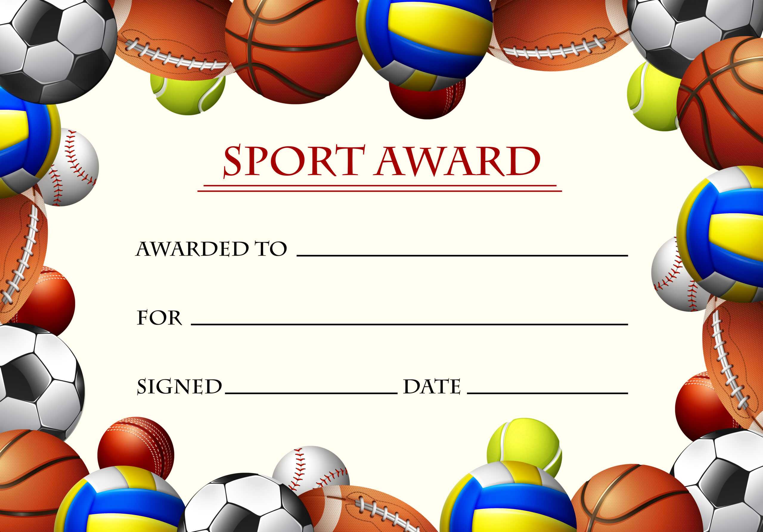 Sports Certificate Template Free Vector Art – (72 Free Throughout Sports Day Certificate Templates Free