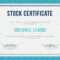 Stock Certificate Template In Stock Certificate Template Word