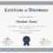 Students Attendance Certificate Template For Certificate Of Attendance Conference Template