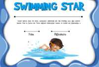 Swim Certificate Template - Milas.westernscandinavia inside Swimming Certificate Templates Free