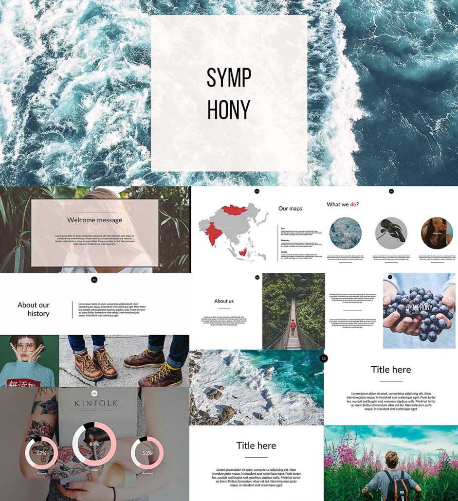 Symphony Powerpoint Templates | Free Download Regarding Powerpoint Templates Tourism