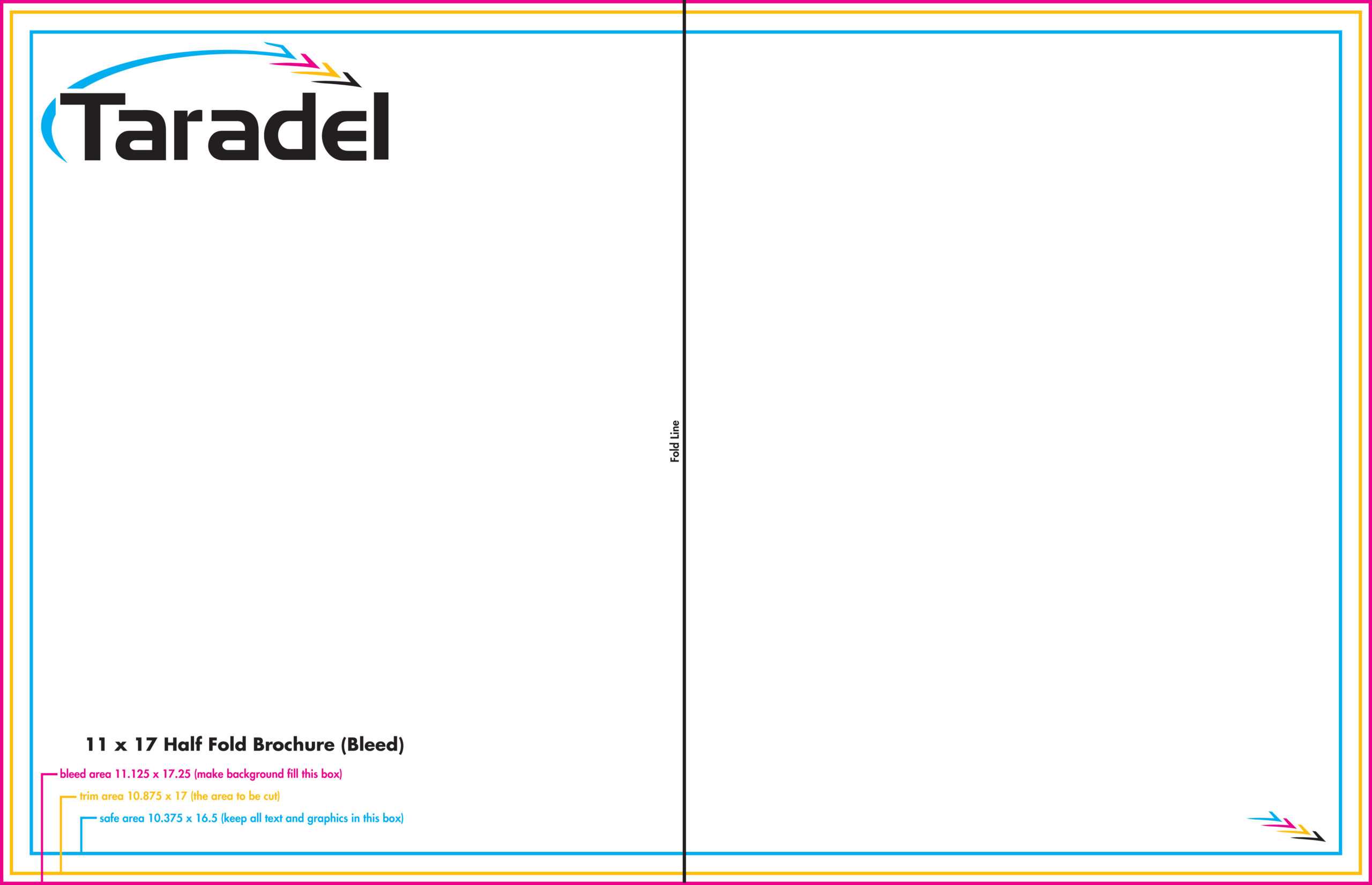 Taradel: Brochures Templates In Quad Fold Brochure Template