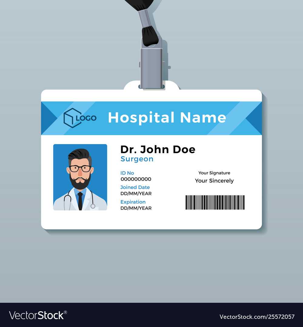Template For Id Badge – Milas.westernscandinavia Inside Hospital Id Card Template