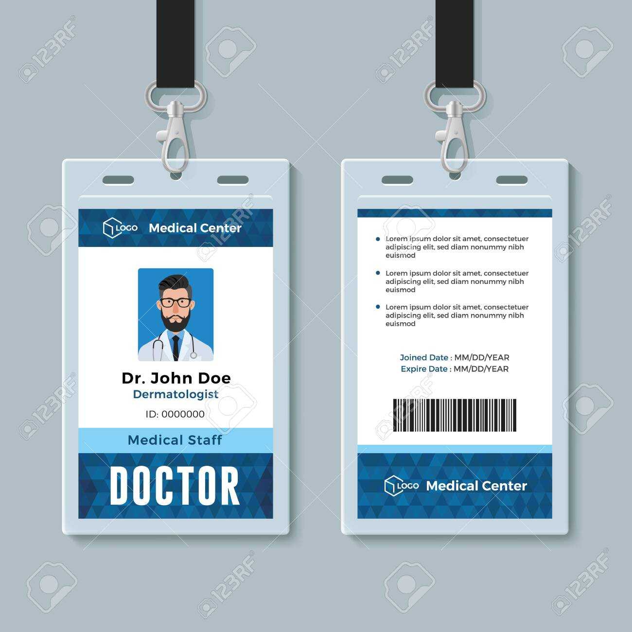 Template For Id Badge – Milas.westernscandinavia Intended For Hospital Id Card Template