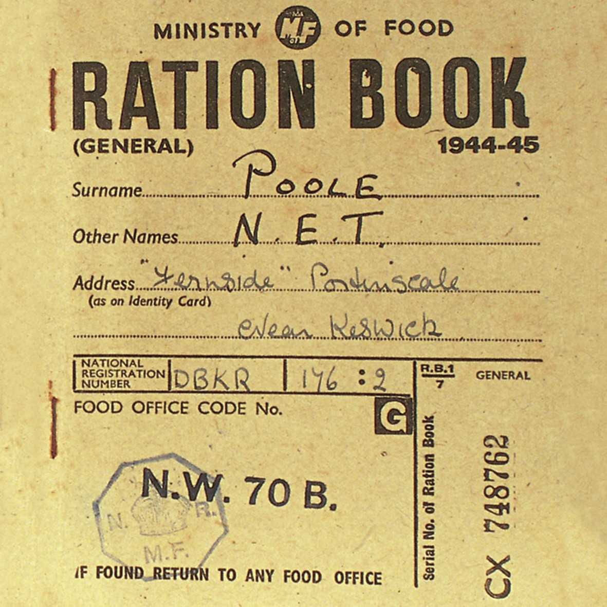 The Olde Curiosity Blog: #ww2 Rationing In The Second World For World War 2 Identity Card Template