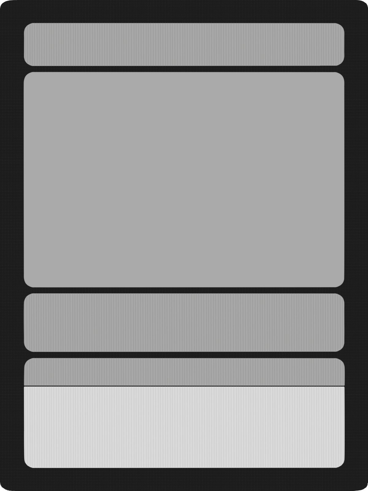 This Is A Free To Use Template For Those Wishing For Blank Magic Card Template