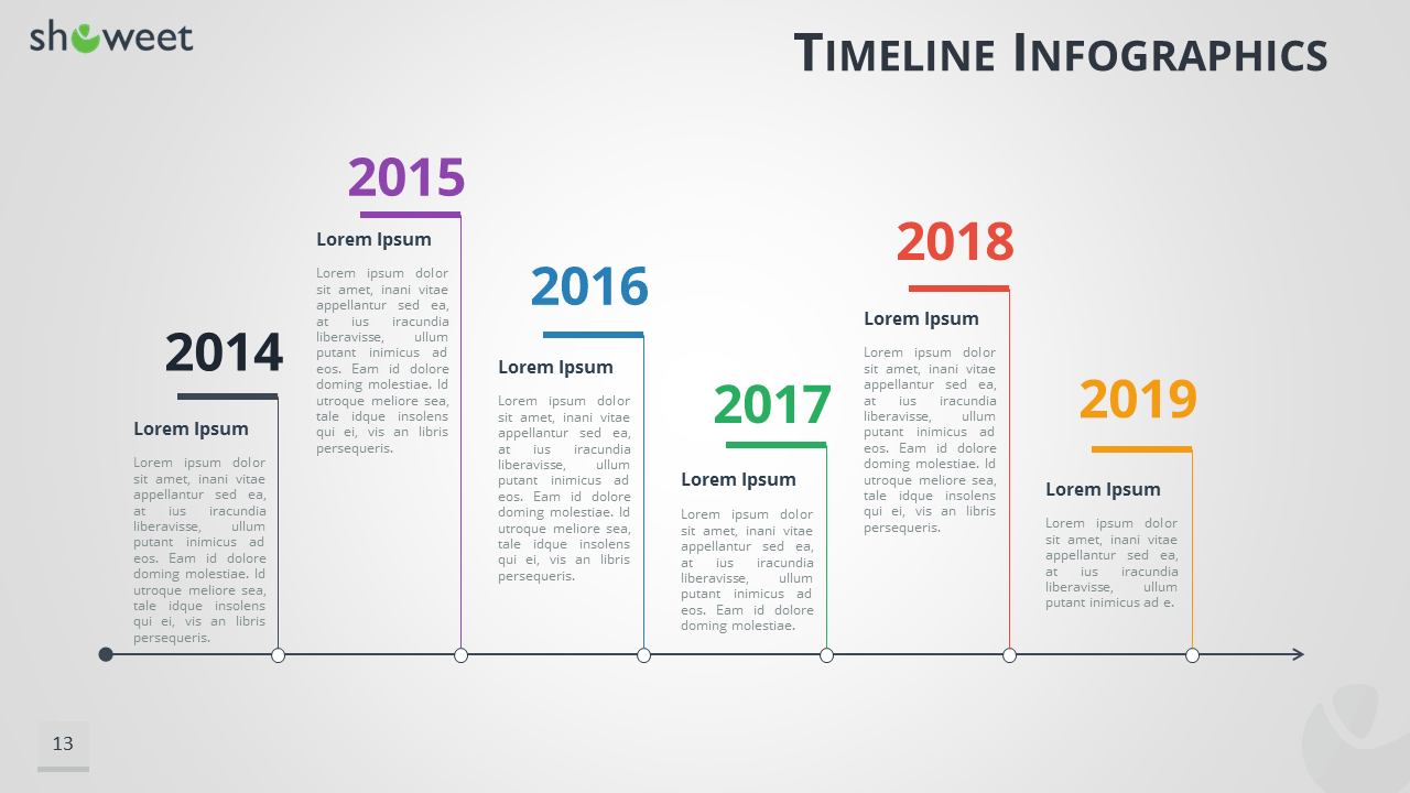 Timeline Infographics Free Presentation Template Pertaining To Powerpoint Presentation Template Size