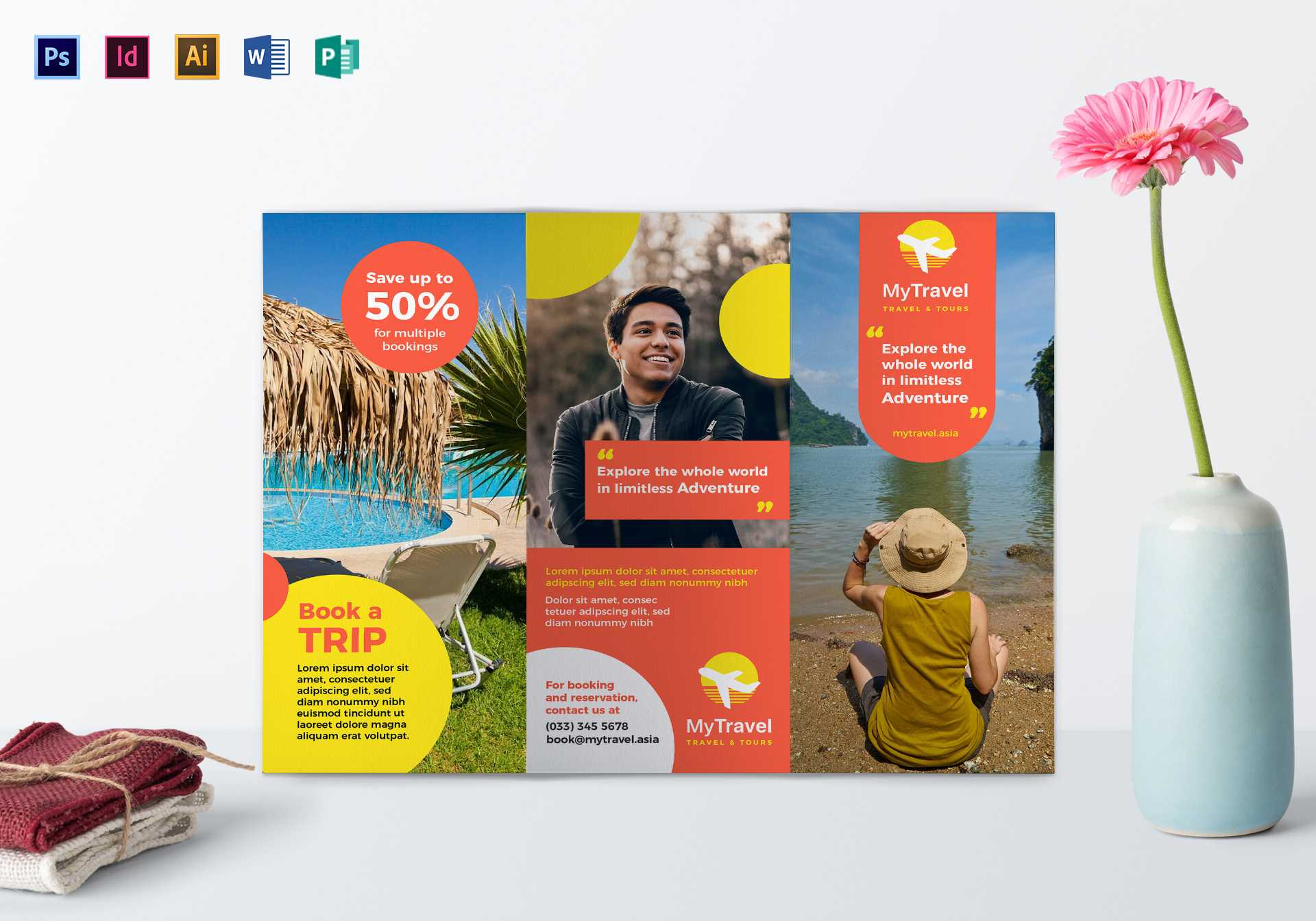 Travel Agency Brochure Template Throughout Word Travel Brochure Template