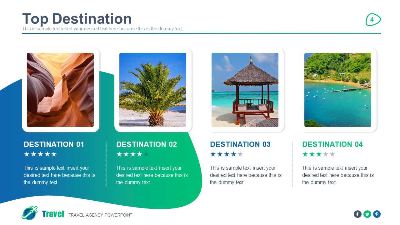 Travel Agency Powerpoint Template Intended For Powerpoint Templates Tourism