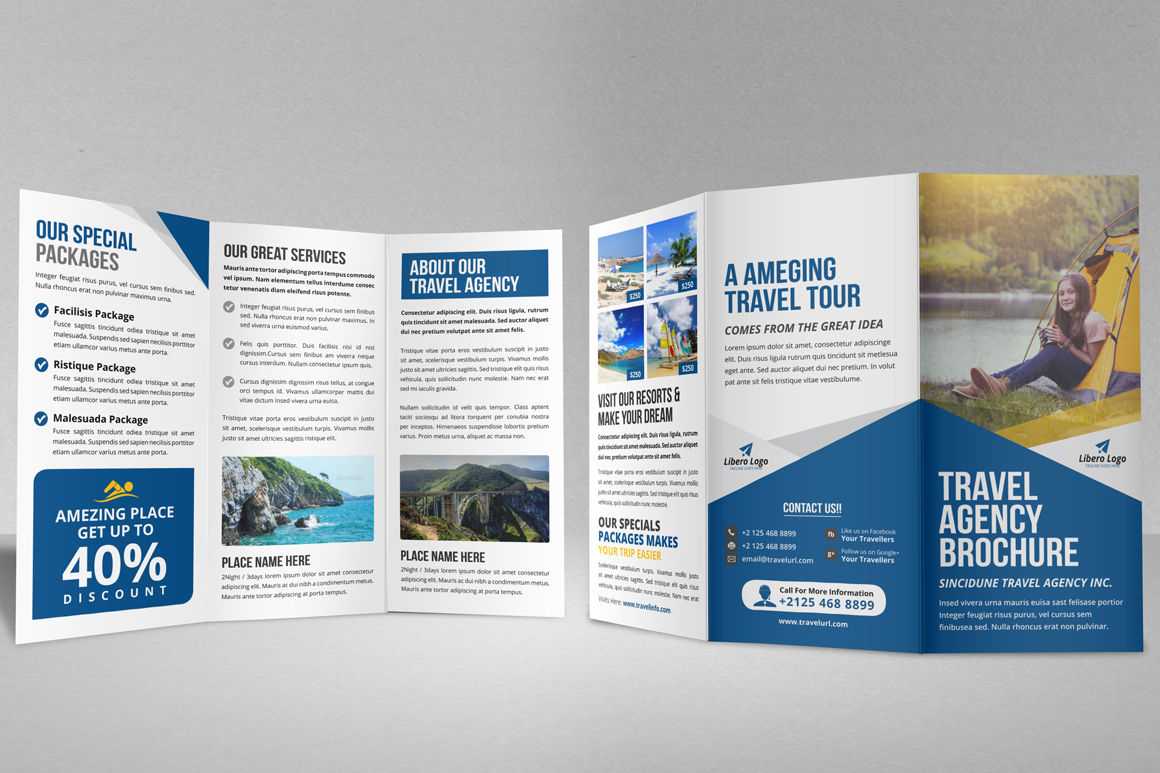 Travel Brochure Design – Tourism Company And Tourism In Travel Brochure Template Ks2