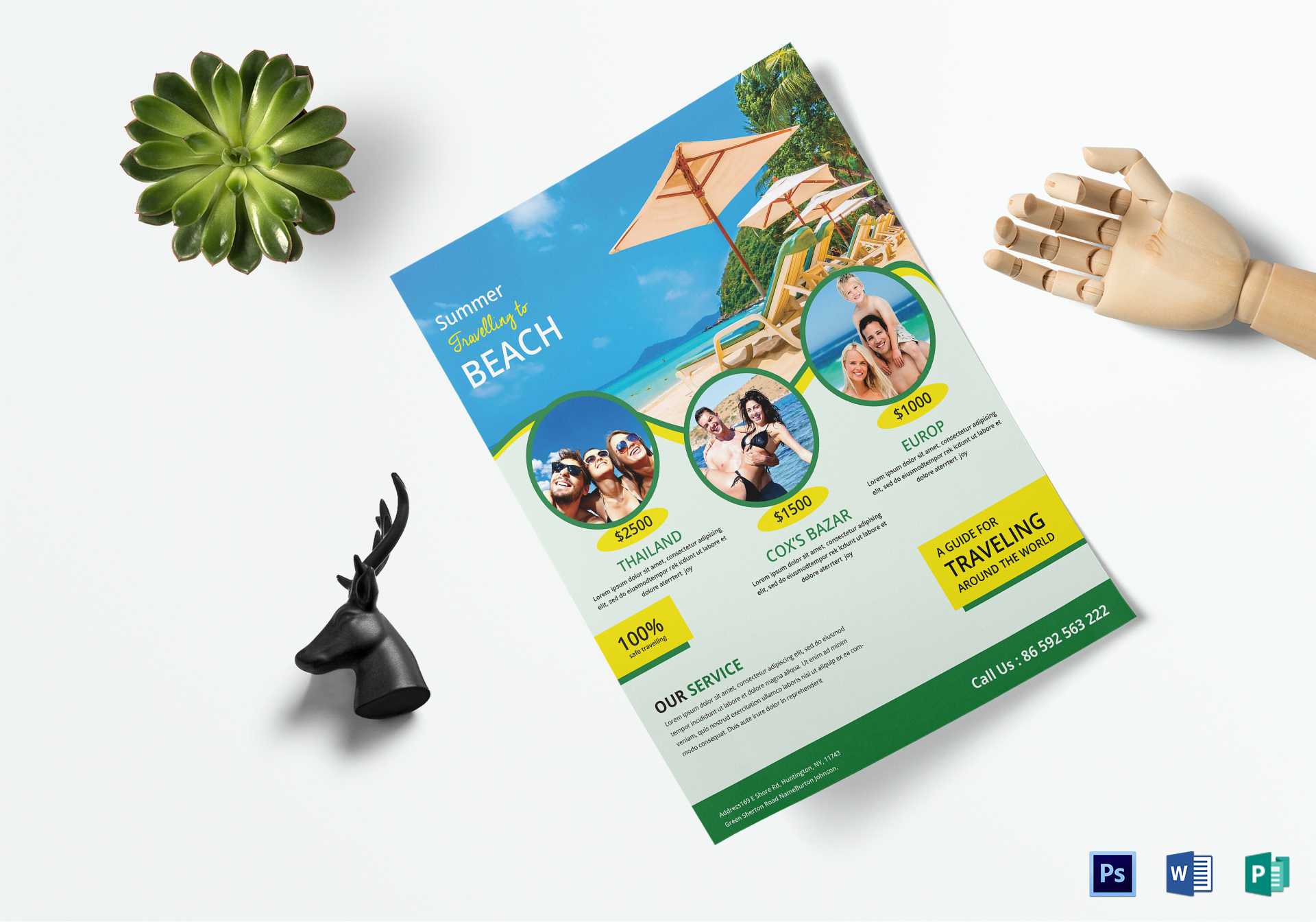 Travel Brochure Design – Tourism Company And Tourism Within Travel Brochure Template Ks2
