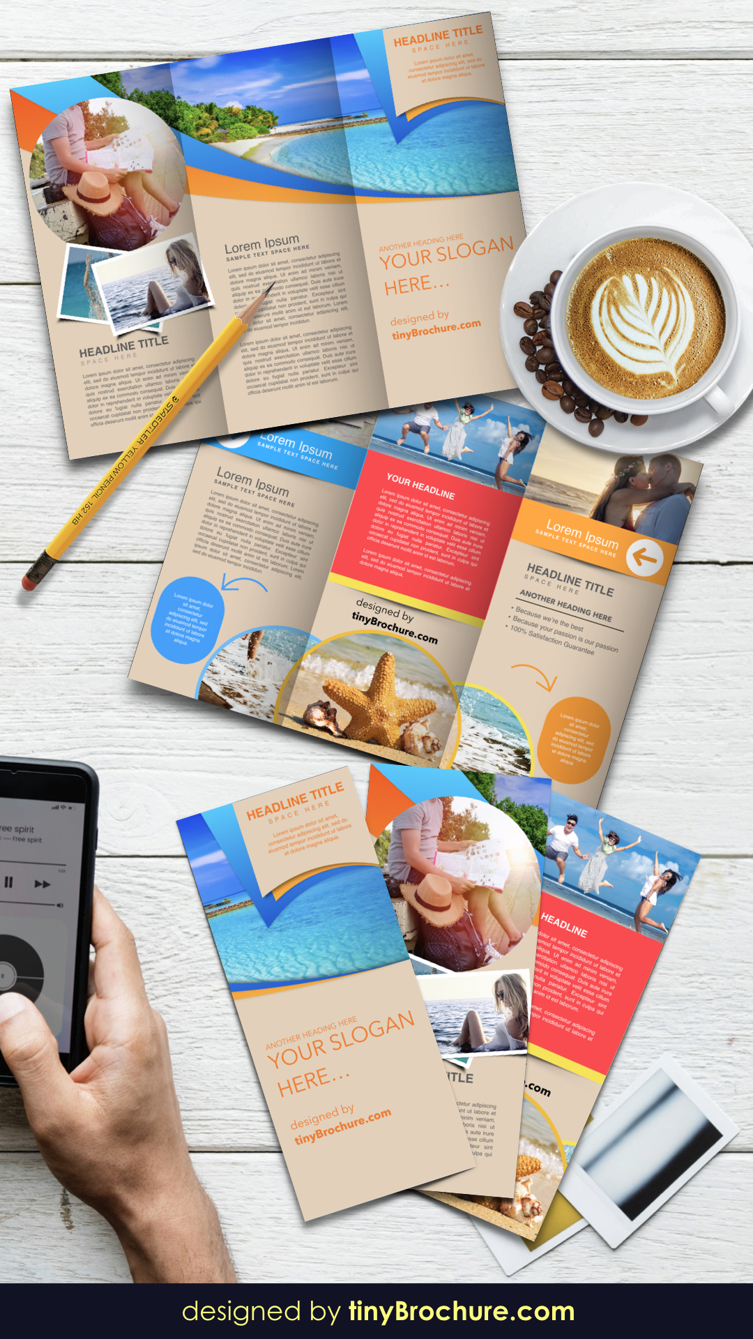 Travel Brochure Template Google Slides Intended For Google Docs Travel Brochure Template