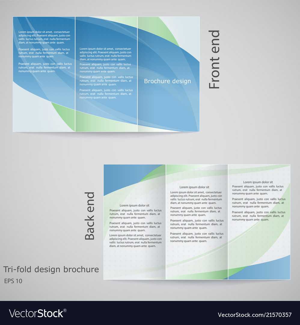 Tri Fold Brochure Design Brochure Template Design Throughout Open Office Brochure Template