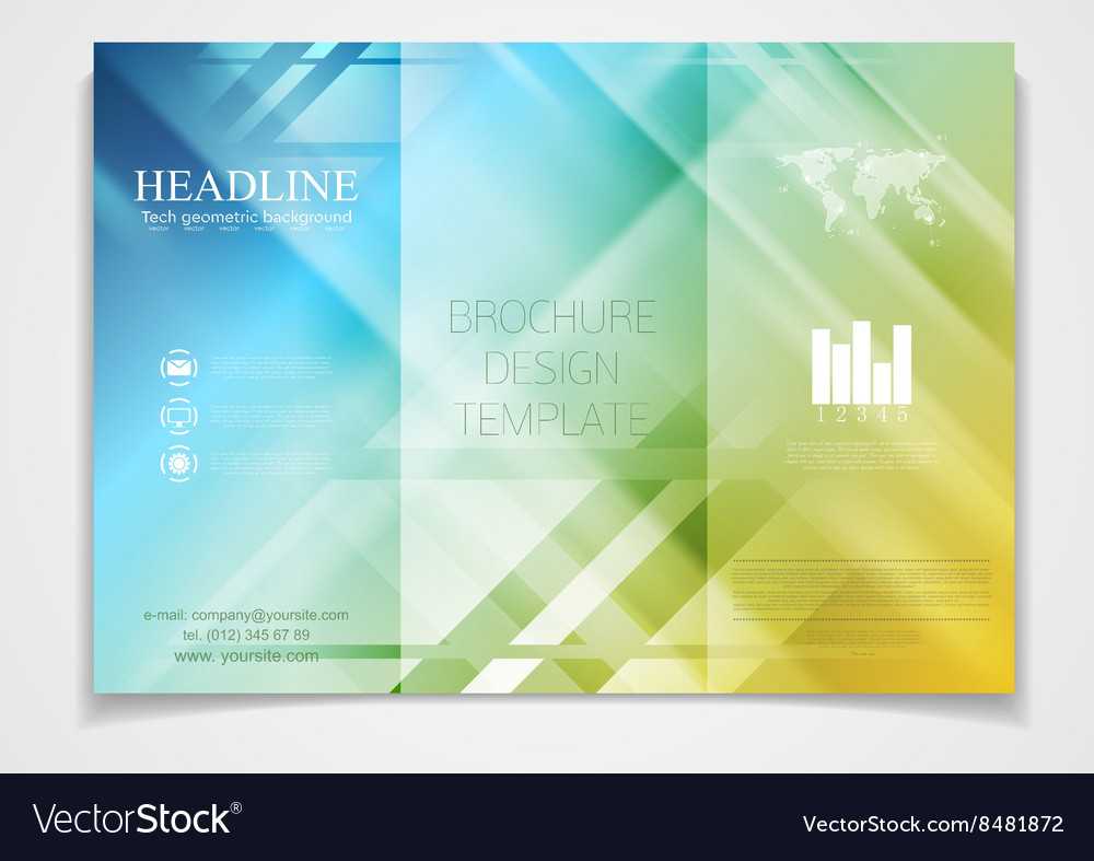 Tri Fold Brochure Design Template With Regard To 4 Fold Brochure Template