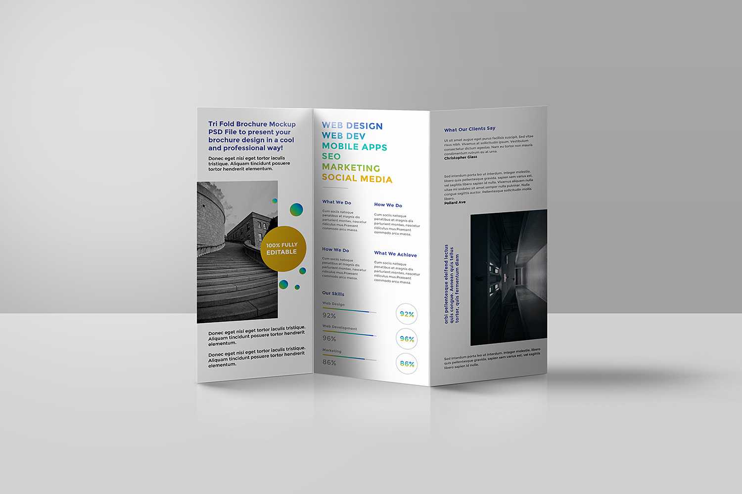 Tri Fold Brochure Mockup Psd – Best Free Mockups Pertaining To Free Online Tri Fold Brochure Template