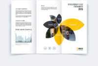 Tri-Fold Brochure Template Layout, Cover Design, Flyer In A4 with regard to Engineering Brochure Templates