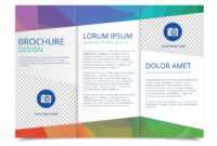 Tri Fold Brochure Vector Template - Download Free Vectors inside 3 Fold Brochure Template Free Download