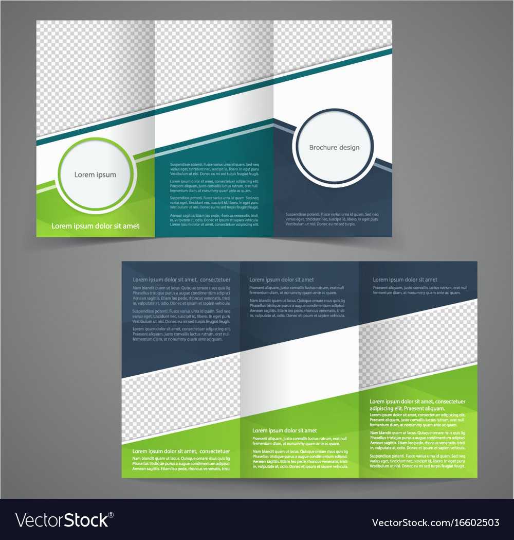 Tri Fold Business Brochure Template Two Sided Within Double Sided Tri Fold Brochure Template