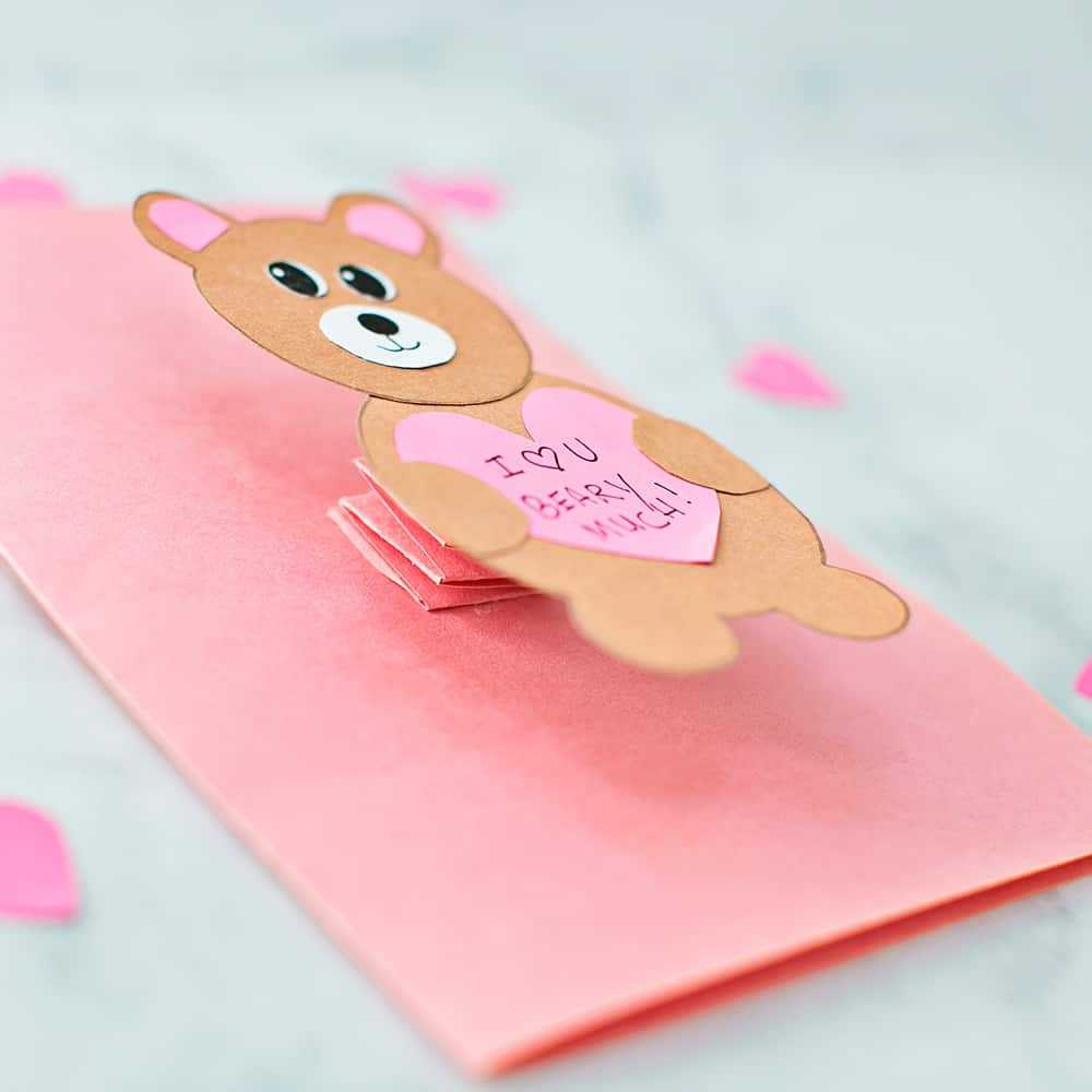 Valentine Bear Card – Hello Wonderful With Regard To Teddy Bear Pop Up Card Template Free