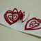 Valentine's Day Pop Up Card: Spiral Heart Tutorial With 3D Heart Pop Up Card Template Pdf