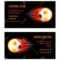 Vector Card Football Ball With Fire. Template For Football Club.. With Regard To Football Betting Card Template